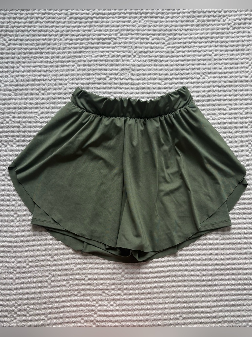 Altar'd State AS Revival Flowy Athletic Skort Moss Olive Green Size S